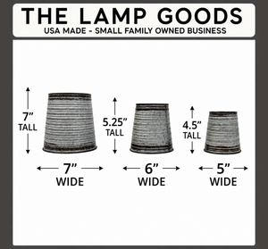 Corrugated Barn Metal Galvanized Rustic Trio Pendant