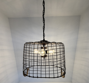Large Homestead Basket Pendant Light