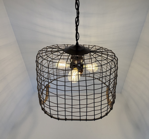 Large Homestead Basket Pendant Light