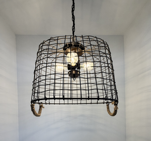 Large Homestead Basket Pendant Light