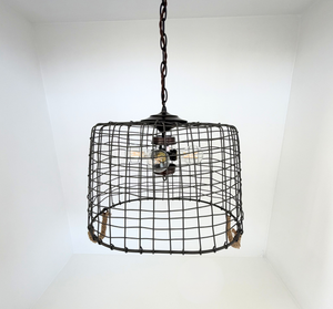 Large Homestead Basket Pendant Light