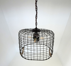 Large Homestead Basket Pendant Light