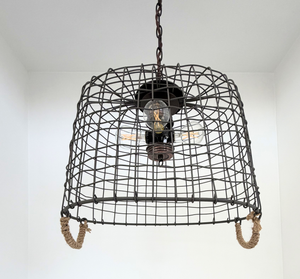 Large Homestead Basket Pendant Light