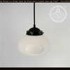 Antique Classic Rounded Schoolhouse Pendant
