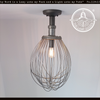 Vintage Industrial Whisk Kitchen Ceiling Light