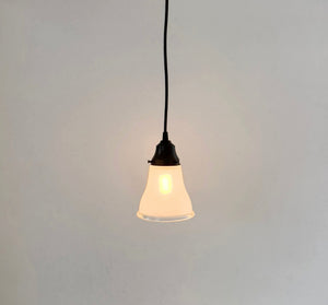 Classic Frosted Clear Rim Pendant