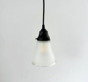 Classic Frosted Clear Rim Pendant