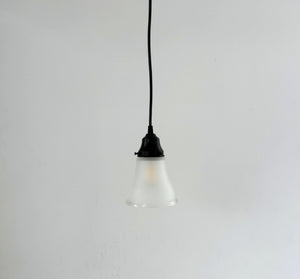 Classic Frosted Clear Rim Pendant