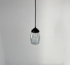 Blue Vintage Prism Pendant Light