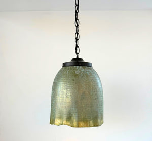 Verdigris Orchard Bell Pendant Light