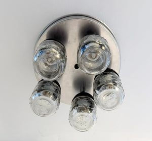 Country Line Mason Jar Chandelier – Five Light