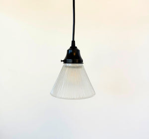 Frosted Vintage Small Holophane