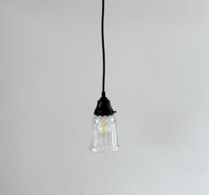 Vintage Diamond Pressed Petal Pendant