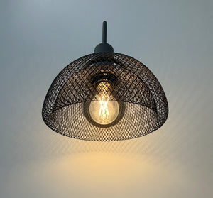Farmhouse Black Mesh Wall Sconce