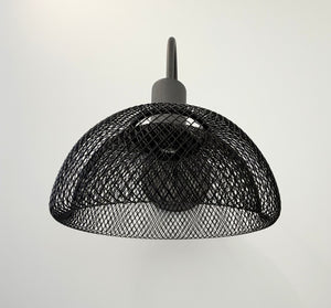 Farmhouse Black Mesh Wall Sconce