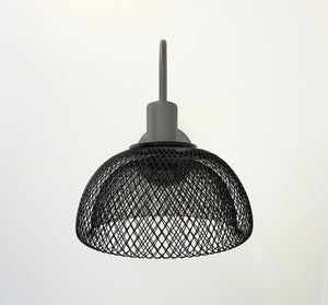 Farmhouse Black Mesh Wall Sconce