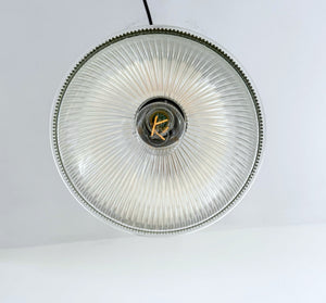 Heavy Classic Holophane Dome | 8.5" Width - The Lamp Goods