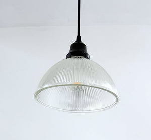 Heavy Classic Holophane Dome | 8.5" Width - The Lamp Goods