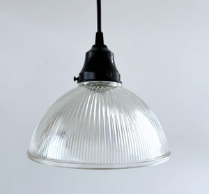 Heavy Classic Holophane Dome | 8.5" Width - The Lamp Goods