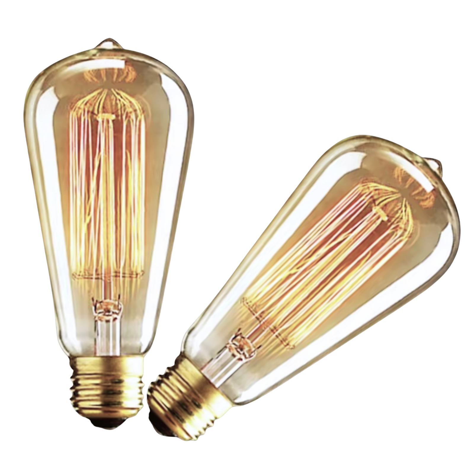 2 Pack - Dimmable Incandescent Teardrop 60W - The Lamp Goods