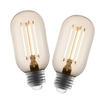 2 Pack - Dimmable Tube Vintage LED 40W Eq.
