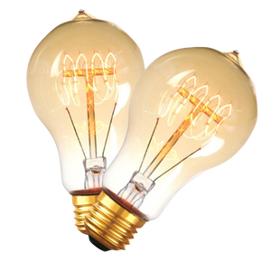 2 Pack - Dimmable Incandescent Spiral 60W