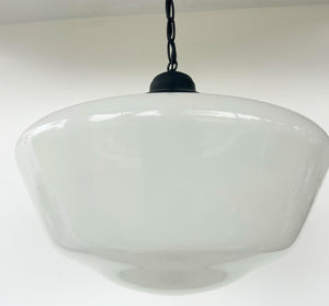 EXTRA Large Antique Schoolhouse Pendant Light