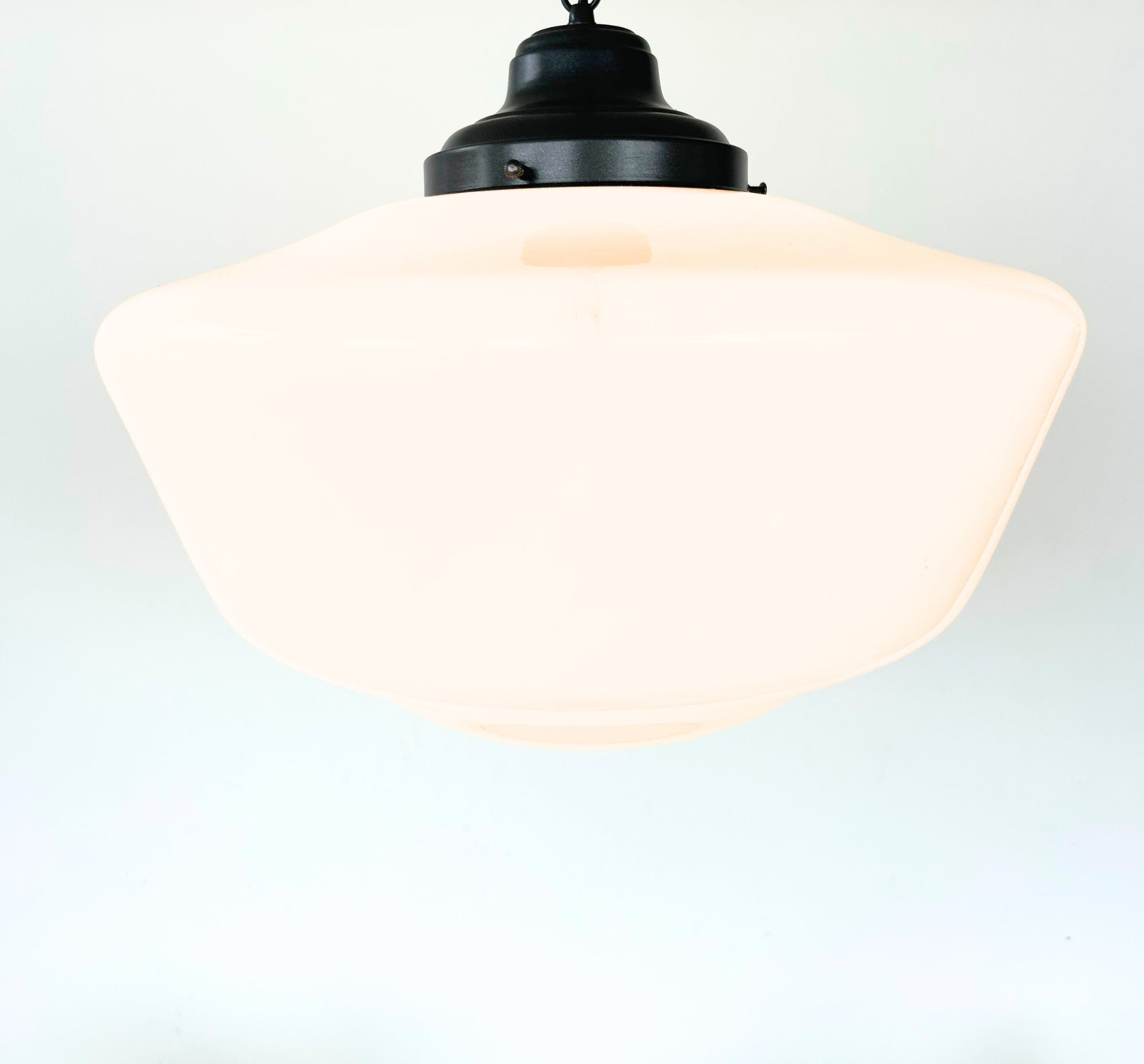 EXTRA Large Antique Schoolhouse Pendant Light