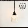 Vintage Octagon Holophane Pendant