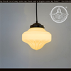 Cathedral Bell Satin Glass Pendant Light