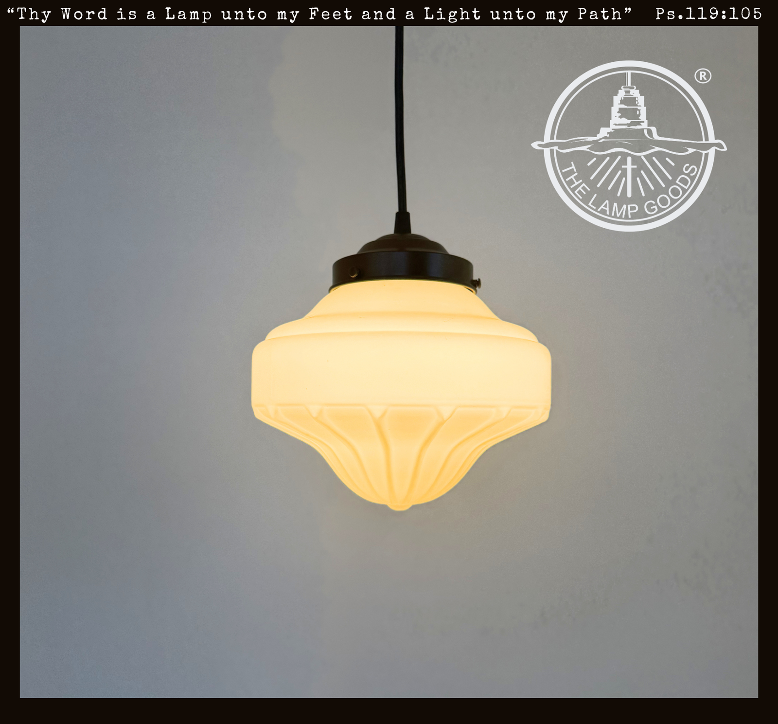 Cathedral Bell Satin Glass Pendant Light