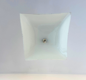 Modern Farmhouse Frosted Glass Bowl Ceiling Light