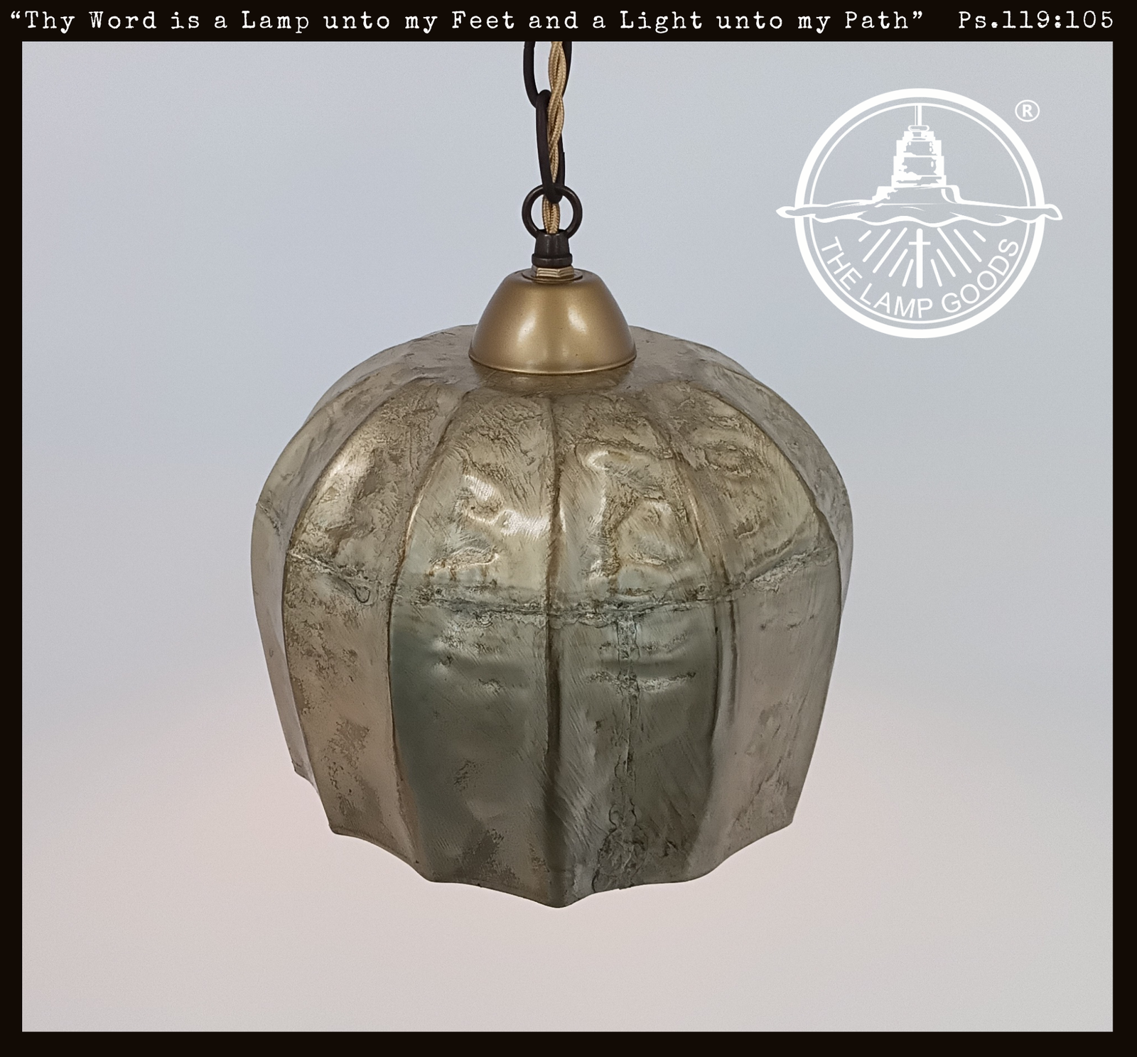 Forge Gold Farmhouse Pendant Light | The Lamp Goods