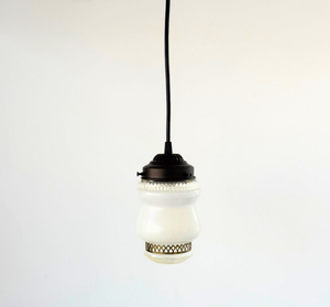 Vintage Gold Lace Band Pendant Light | 4.5" - The Lamp Goods