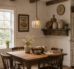 Forge Gold Farmhouse Pendant Light