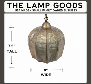 Forge Gold Farmhouse Pendant Light