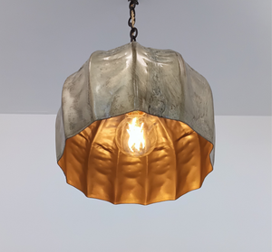 Forge Gold Farmhouse Pendant Light