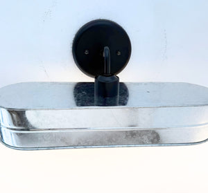 Modern Farmhouse Galvanized Metal Wall Sconce