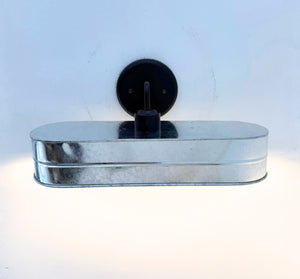 Modern Farmhouse Galvanized Metal Wall Sconce