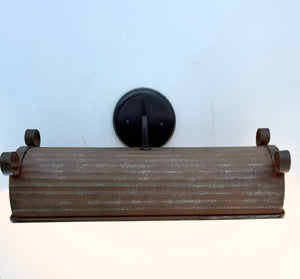 Rustic Copper Dome Wall Sconce