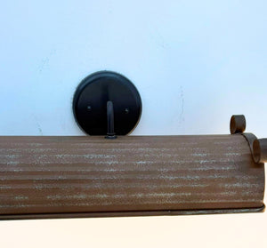 Rustic Copper Dome Wall Sconce