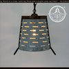 Copper Band Galvanized Bucket Pendant