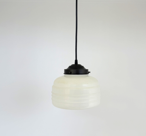 Metropolitan Ringed Schoolhouse Pendant Light