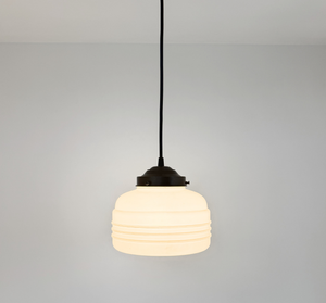 Metropolitan Ringed Schoolhouse Pendant Light