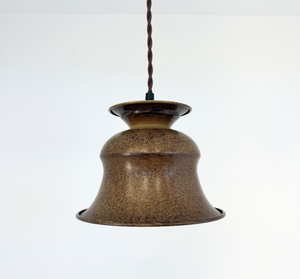 Rustic Orchard Bell Pendant Light