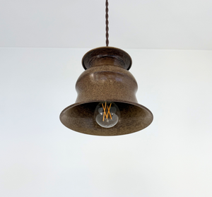 Rustic Orchard Bell Pendant Light