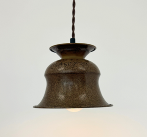Rustic Orchard Bell Pendant Light