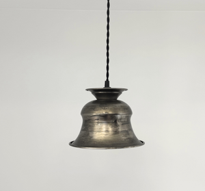 Pewter Orchard Bell Pendant Light