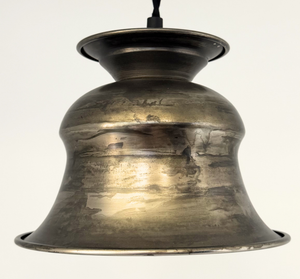 Pewter Orchard Bell Pendant Light