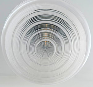 Industrial Milk Glass Utility Pendant Light